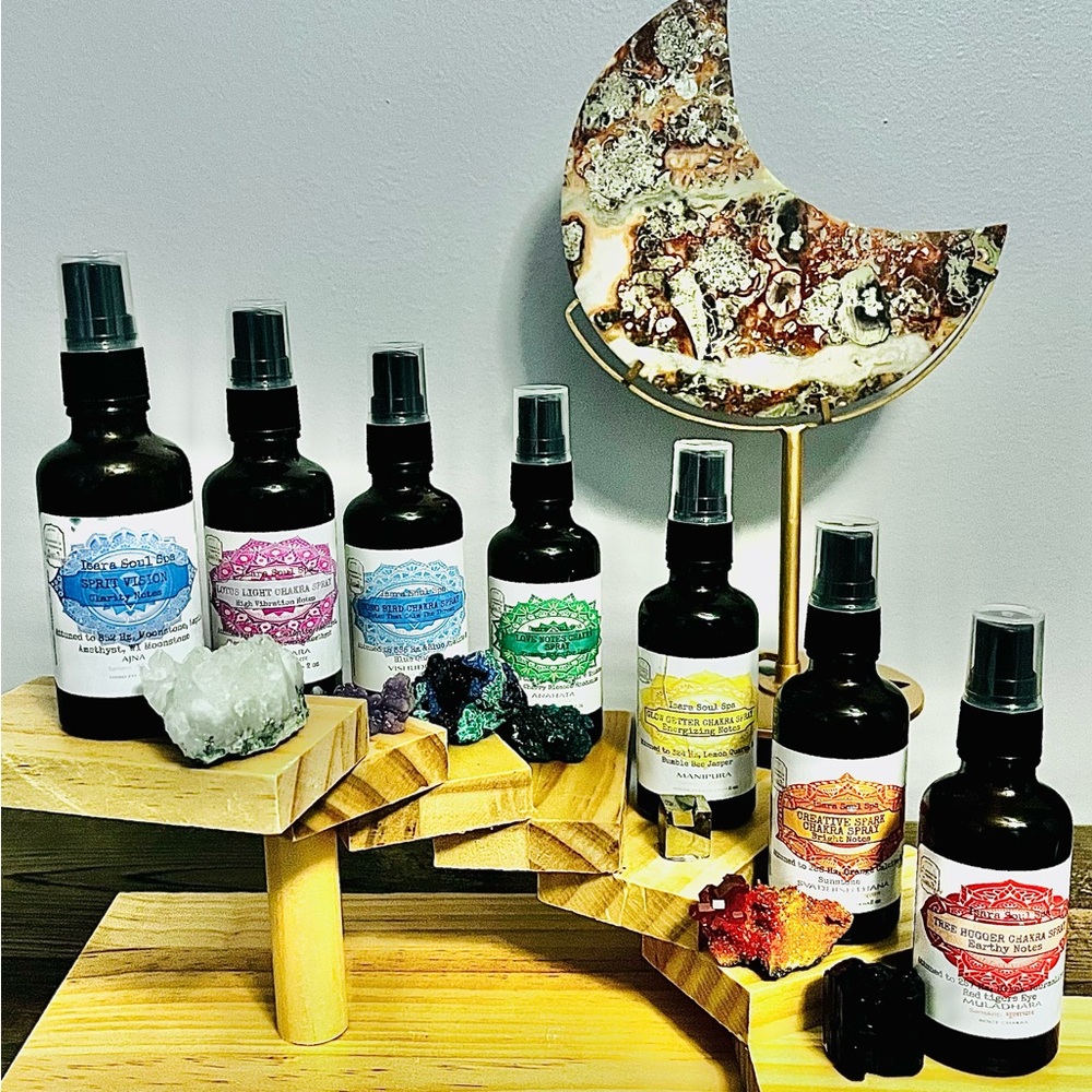 Aromatherapy 7 Chakra Spray Set